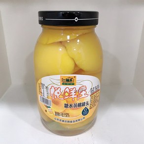 중국식품cn마트 황도통조림 중국황도꽌토 옛날그맛 과일통조림 780g, 1개