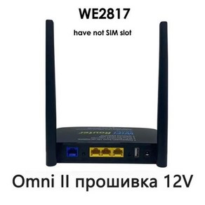 WE1626 무선 와이파이 라우터 Omni II OpenWt USB 4G 모뎀용 4 * Lan 2.4g 안테나 와이파이 범위 리피터 802.11 B/g/n 액세스 포인, CN_WE2817, 2) WE2817, 1개