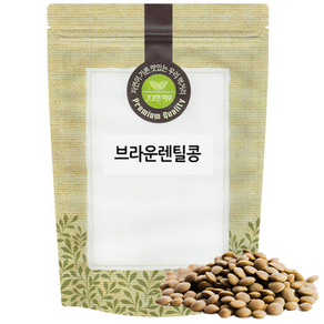 브라운 렌틸콩 갈색 렌즈콩 1kg 캐나다, 1개