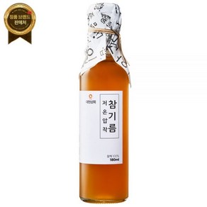 50년전통 대현상회 저온압착 참기름 180ml [원산지:중국]