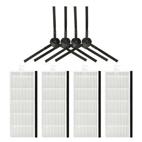 SSAKS ARW-C100 로봇 진공 청소기 호환 교체 부품 사이드 브러시 헤파 필터 걸레 예비 액세서리, Set 12, 06 Set 12, 1개