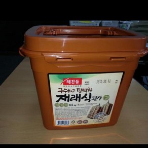 재래된장 해찬들 6.5KG, 1개