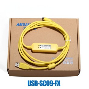 USB-SC09-FX 미쓰비시 PLC 케이블 FX-USB-AW FX2N/FX1N/FX0N/FX0S/FX1S/FX3U 호환, Economic USB-SC09-FX, 1개