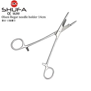 SHUFA 슈파 올슨 니들홀더 14~18cm (지침기+가위 / Olsen Hega Needleholde), 1개, 슈파 올슨 니들홀더 14cm