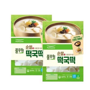 풀무원 순쌀 떡국떡, 2개, 1.5kg