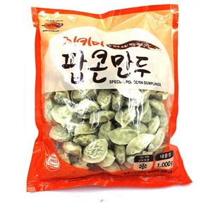 지키미 팝콘 만두 1kg (아이스팩 박스포함가), 10개