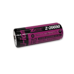 제스트 26650 리튬이온배터리 Z-26650 3.7V 5000mAh 1P (케이스 미포함), Z-26650 (1개 케이스 미포함), 1개, 1개입