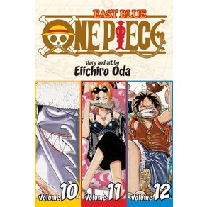 (영문도서) One Piece: East Blue 10-11-12 Vol. 4 (Omnibus Edition) Papeback, Viz Media, English, 9781421536286