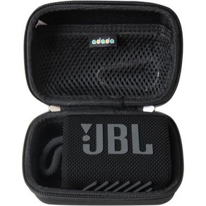 JBL Go 3 GO 4 휴대용 블루투스 스피커용 하드 트래블 케이스 블랙, Black