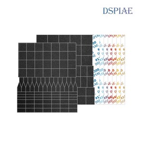 DSPIAE 디스파이어 무선 전동사포 사포세트 (180~1200방(7종) 평면/곡면 각 1개입 총 14개입) [MSP-ESS]