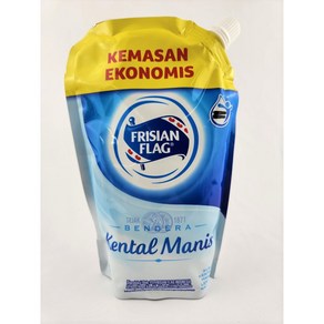 프리시안 플래그 끈딸 마니스 파우치 연유 545g King Foods Fisian Flag Manis, 1개