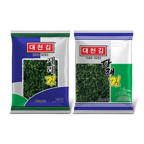 대천김 재래김 15봉 + 파래김 15봉 혼합 (30봉 x 1박스), 600g, 1개