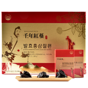 천년홍삼 홍삼절편 + 쇼핑백, 1개, 200g