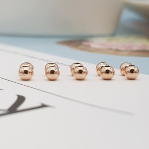 14K 금볼 6mm 10개 비즈 팔찌 목걸이 DIY 부자재 재료