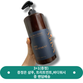 [3+1] 한정수량 바디브 미오 헤어 트리트먼트 1000ml 대용량 VADEV 미용실트리트먼트 단백질 헤어팩 LPP 헤어손상복구 셀프클리닉 극손상 모발케어 약산성 맥주효모추출물, 2.러브&데스티니 향, 1개, 1L