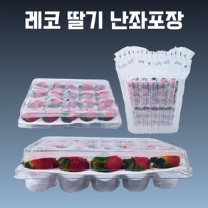 (!!딸기 아닙니다!!)샘플구매 - 딸기난좌포장세트(500g) - 딸기에어셀별도판매, 1세트, 500g, 15구(1set)+딸기2,3호에어셀