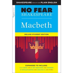 Macbeth:No Fea Shakespeae Deluxe Student Edition Volume 28, SpakNotes