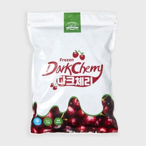 베리필드 냉동 아이스 다크체리 1kg, 1개