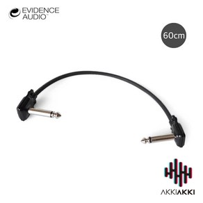 에비던스 이펙터 패치 케이블 Black Rock Patch Cable BR60 (60cm), 1개