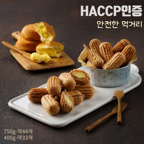 펄스페이 한입츄러스 카스타드 크림빵, 2개, 750g