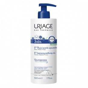 URIAGE 프랑스 정품 유리아쥬 베베 프리미어 수딩 워싱 오일 500ml (매우 건조한 피부), 1개