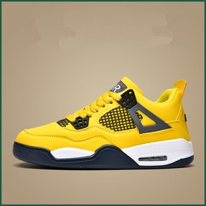 AiDELi 남성 사계절 운동화 캐주얼화 러닝화 스니커즈 AJ4 YELLOW