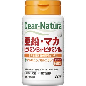 Dear-Natura 디어내츄라 아연 마카 비타민B1 비타민B6