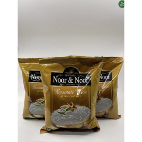 Noor & Noor Premium Extra Long Basmati Rice. 누르 & 누르 프리미엄 엑스트라 롱 바스마티 쌀