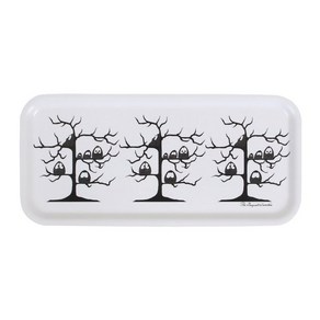 오리지넬라오리지널 owls in tree 직사각 32x15cm