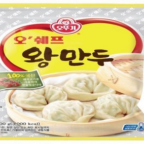 오쉐프왕만두 오뚜기 냉동 1.3kg, 1개, 단품