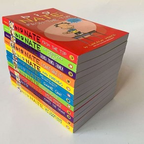 영어원서 빅네이트 Big Nate 12권 카툰 컬러북 AR3점대