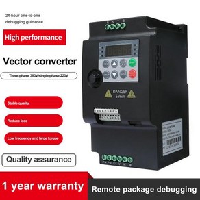 인버터 VFD 075KW55KW AC 220V380V 3HP 가변 주파수 드라이브 3 상 입력 출력 스핀들 모터 CNC 기계용