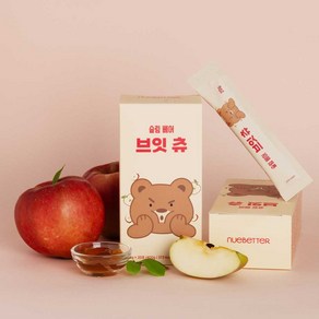 뉴베러 브잇 츄 림프순환 붓기제거 사과맛 스틱젤리 20포(400g) x 1박스, 20개, 20g