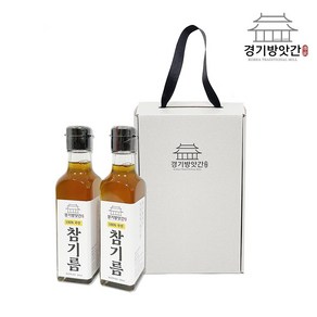 경기방앗간 저온압착방식 방앗간 국산 통깨 진한 참기름 들기름 300ml 세트(국산), 1세트, 2.국산300ml 참기름세트