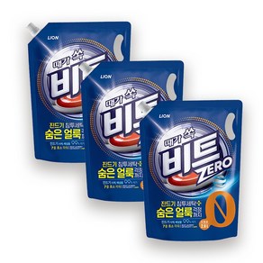 비트 드럼용 액상세제 리필, 2L, 3개