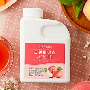 흥국 맘스리얼 자스민 피치 베이스 1kg