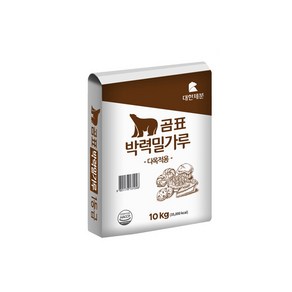 대한제분 박력밀가루 튀김 도너츠 비스킷 카스테라 과자 박력분, 1개, 10kg