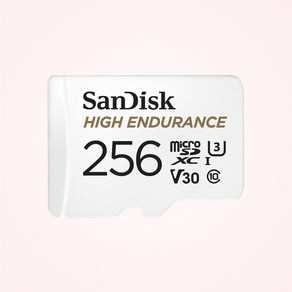 샌디스크 마이크로 SD 카드 QQNR High Enduance, 256GB