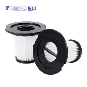 대한우리필터 인터비즈 2 in 1 청소기 IB-VC0700G 0700B 필터 호환용, 2개, 수량