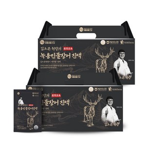 김오곤의 지리산 민물장어 생 녹용 진액, 70ml, 60개