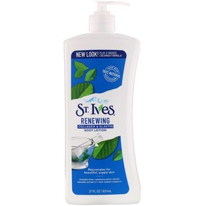 St. Ives 세인트이브스 바디 로션 리뉴잉 콜라겐 엘라스틴 621ml, 4개