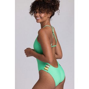 졸린 줄리안 원피스 수영복 키라임 Jolyn Julian Swim Onesie - Keylime & Mint & Highlighte Yellow