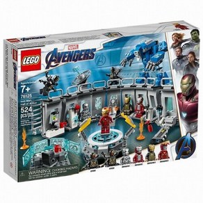 레고 76125 어벤져스 아이언맨 연구소 [정품 국내배송] LEGO® 76125 Mavel Supe Heoes, 혼합 색상, 1개