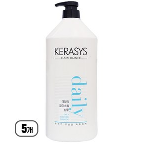 케라시스 데일리 모이스춰 샴푸 프루티 앤 플로럴 머스크향, 5개, 1.5L
