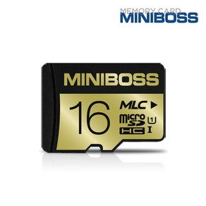 미니보스 micoSD카드 CLASS10 16GB 외장메모, MLC 16GB, 1개