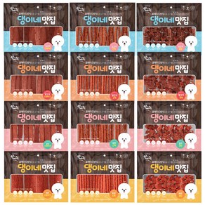 댕이네 맛집 강아지 대용량간식 훈련용간식 닭고기 소고기 양고기 오리 300g 12종, 1개