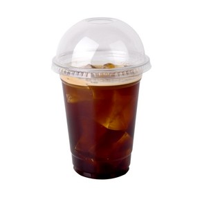 98파이 16온스 PET 아이스컵+돔뚜껑 세트 각500개, 1개, 500개, 460ml