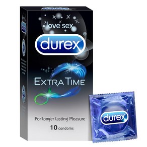 Duex Condoms Exta Time - 10 Count, 1개, 10개입