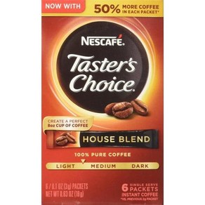 Nescafé Tastes Choice 인스턴트 커피 음료 헤이즐넛 패킷 16개 각 3g0.1온스 - 2개