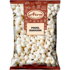 AIVA 에이바 Phool Makhana 폭스 너트 로투스 시드, 1개, 400g